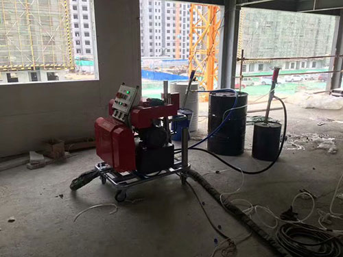 辽宁省锦州市聚氨酯发泡设备施工案例