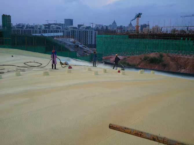 屋面保温隔热防水一体化施工(图1) 屋面保温隔热防水一体化施工